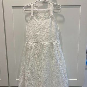 Girl's Lace Dress- Size 6-7 years